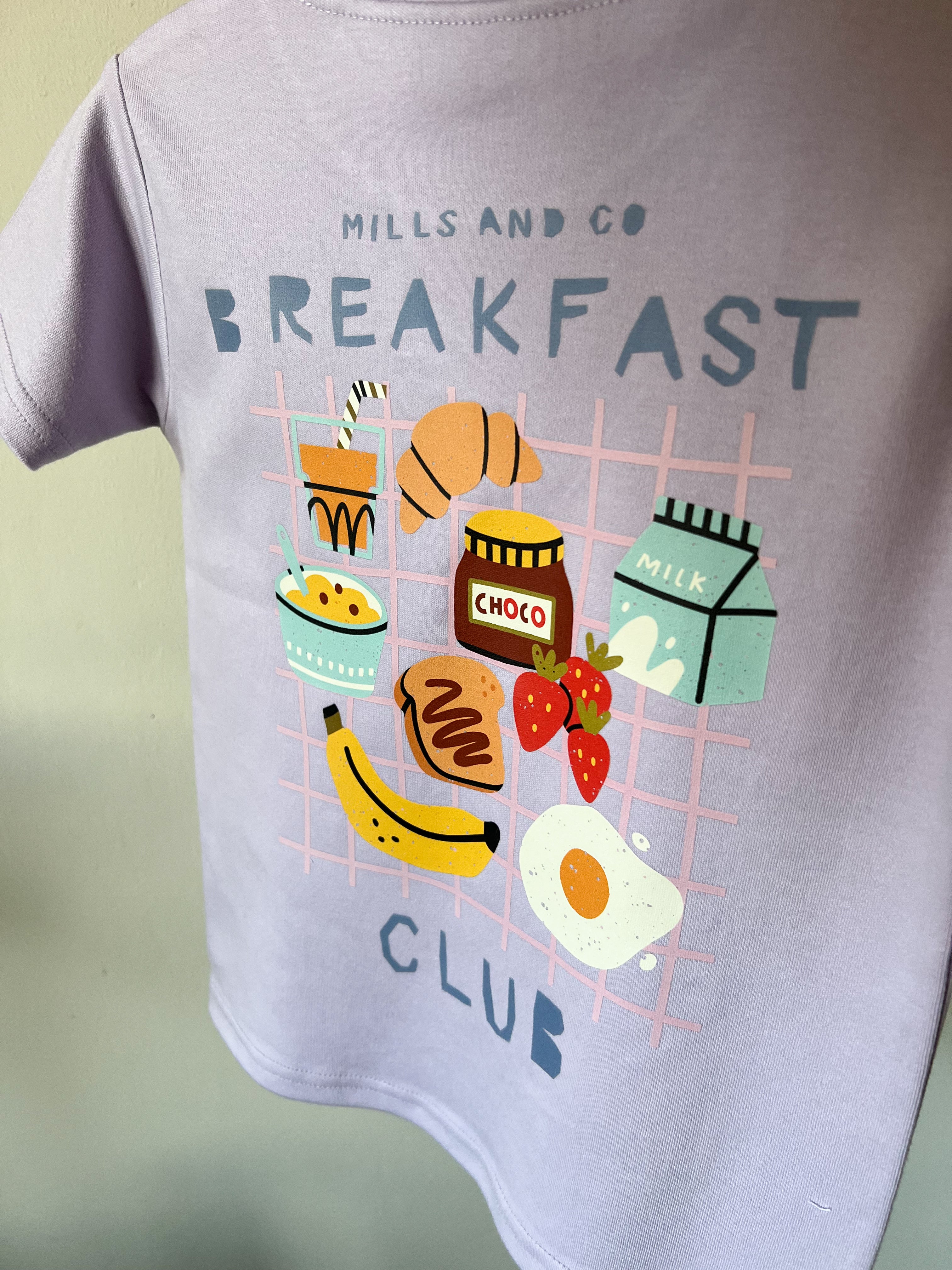 Lilac Breakfast Club T-Shirt