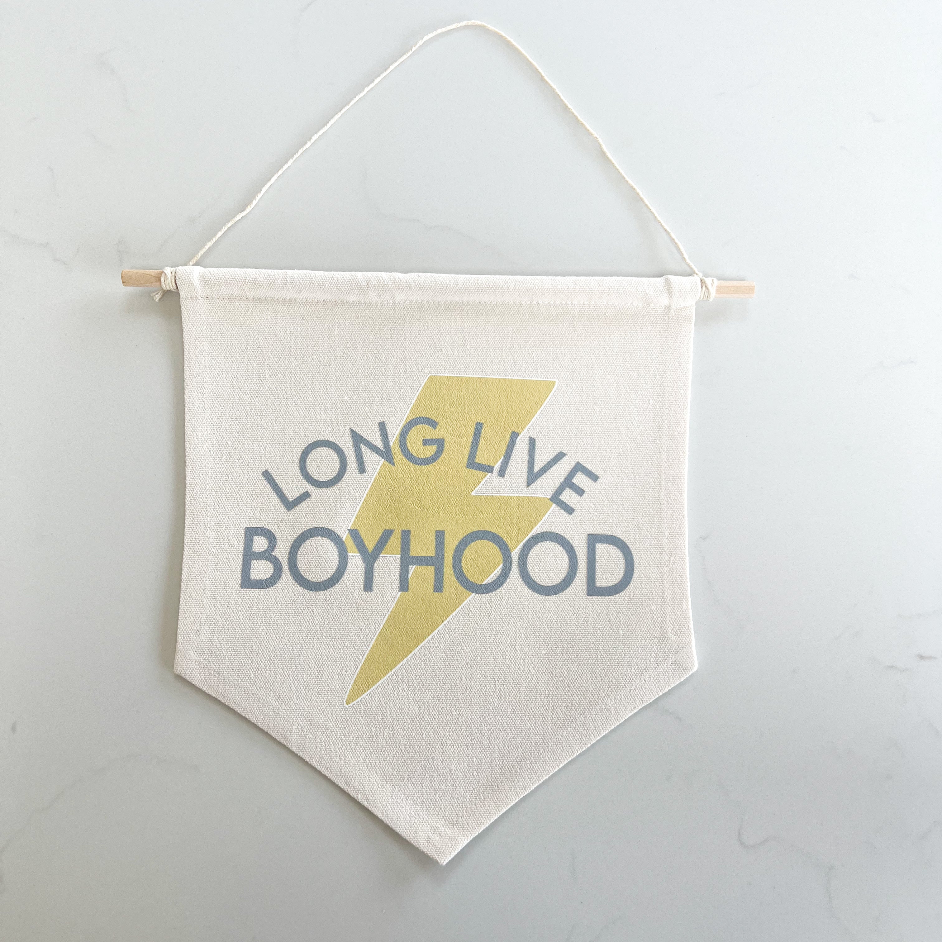Long Live Boyhood Wall Hanger