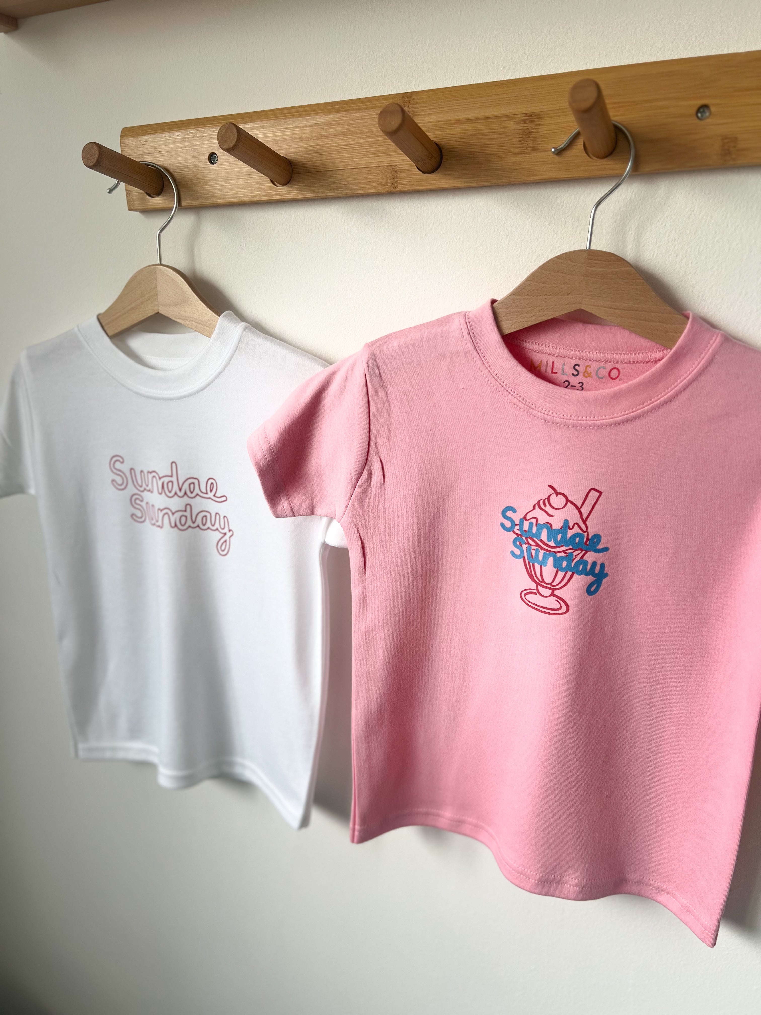 Pink Sundae Sunday T-Shirt