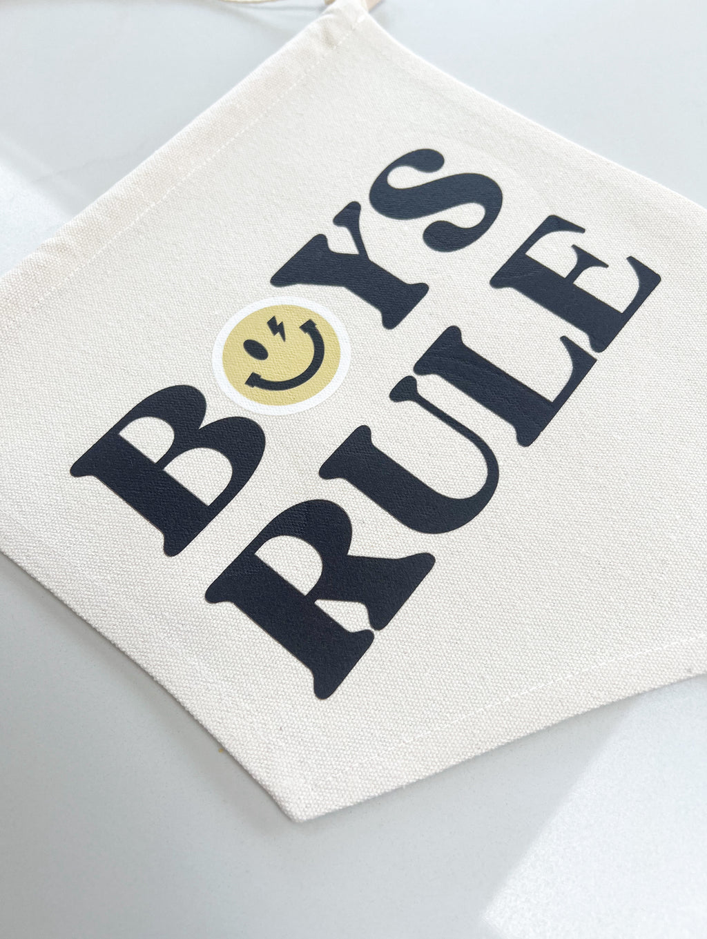 Boys Rule Door Hanger