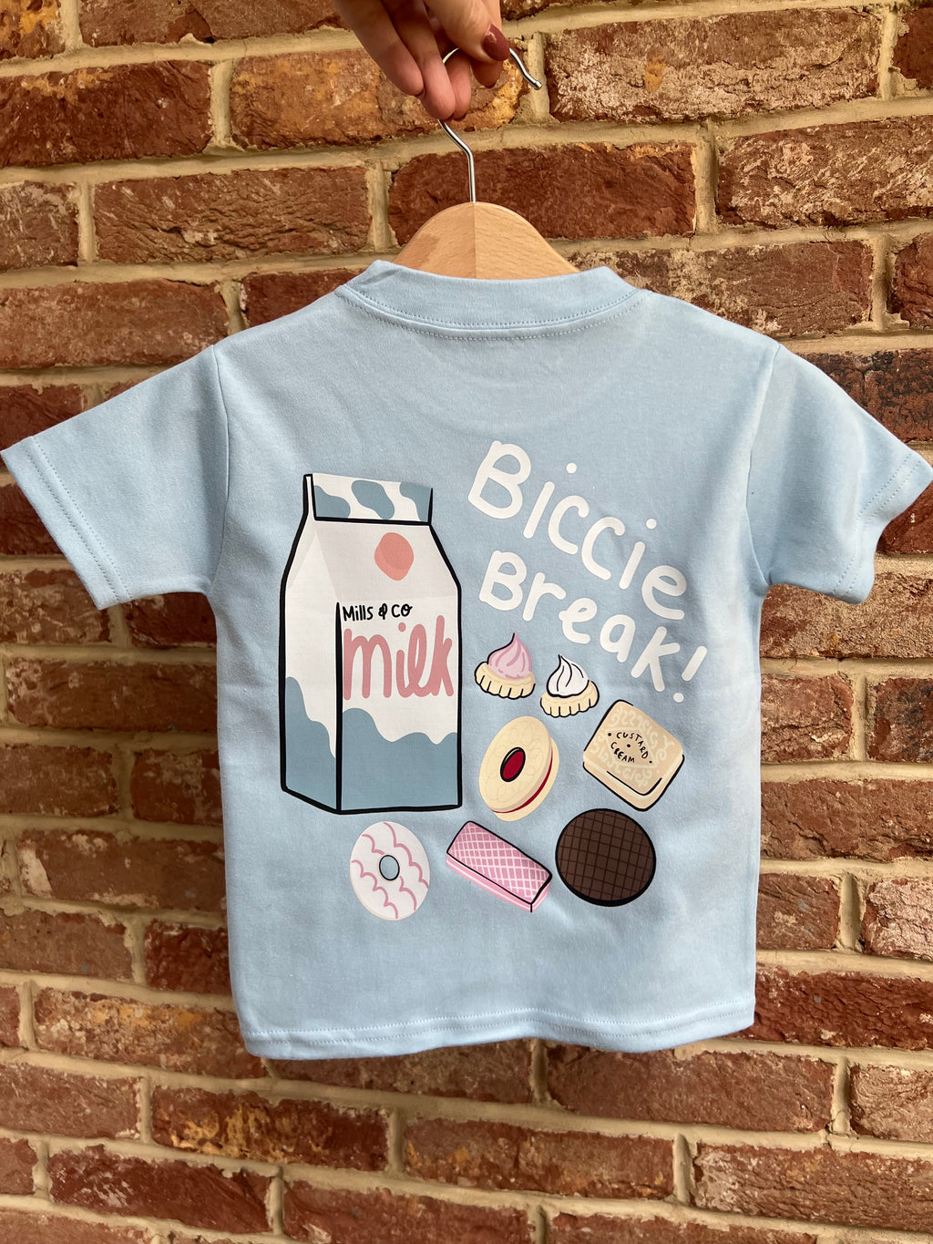 Blue Biccie Break T-Shirt