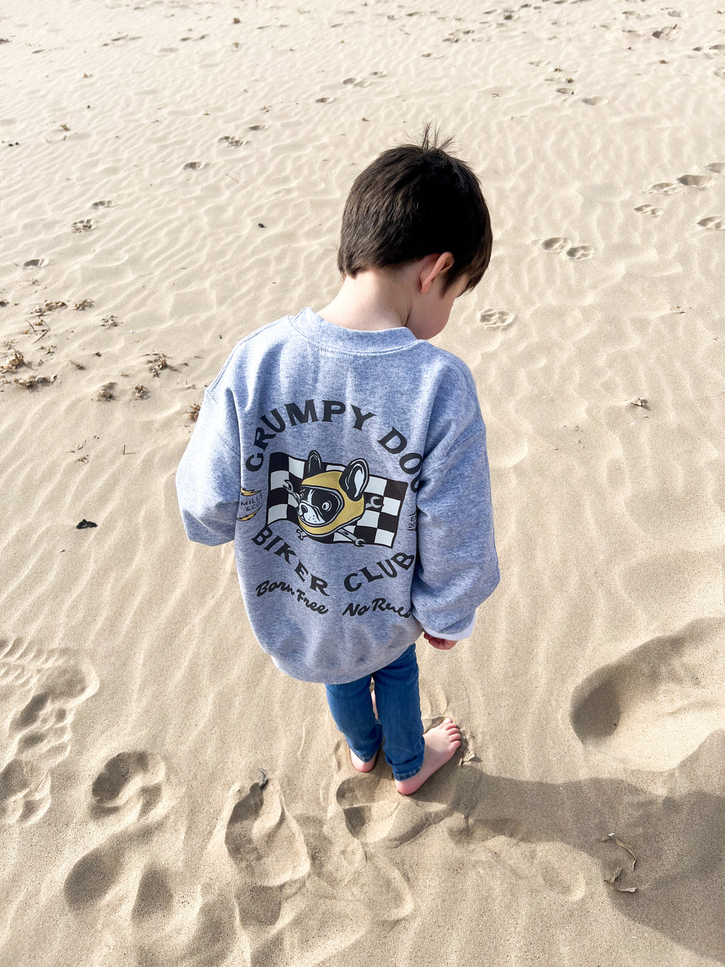 Grumpy Dog Biker Club Sweatshirt