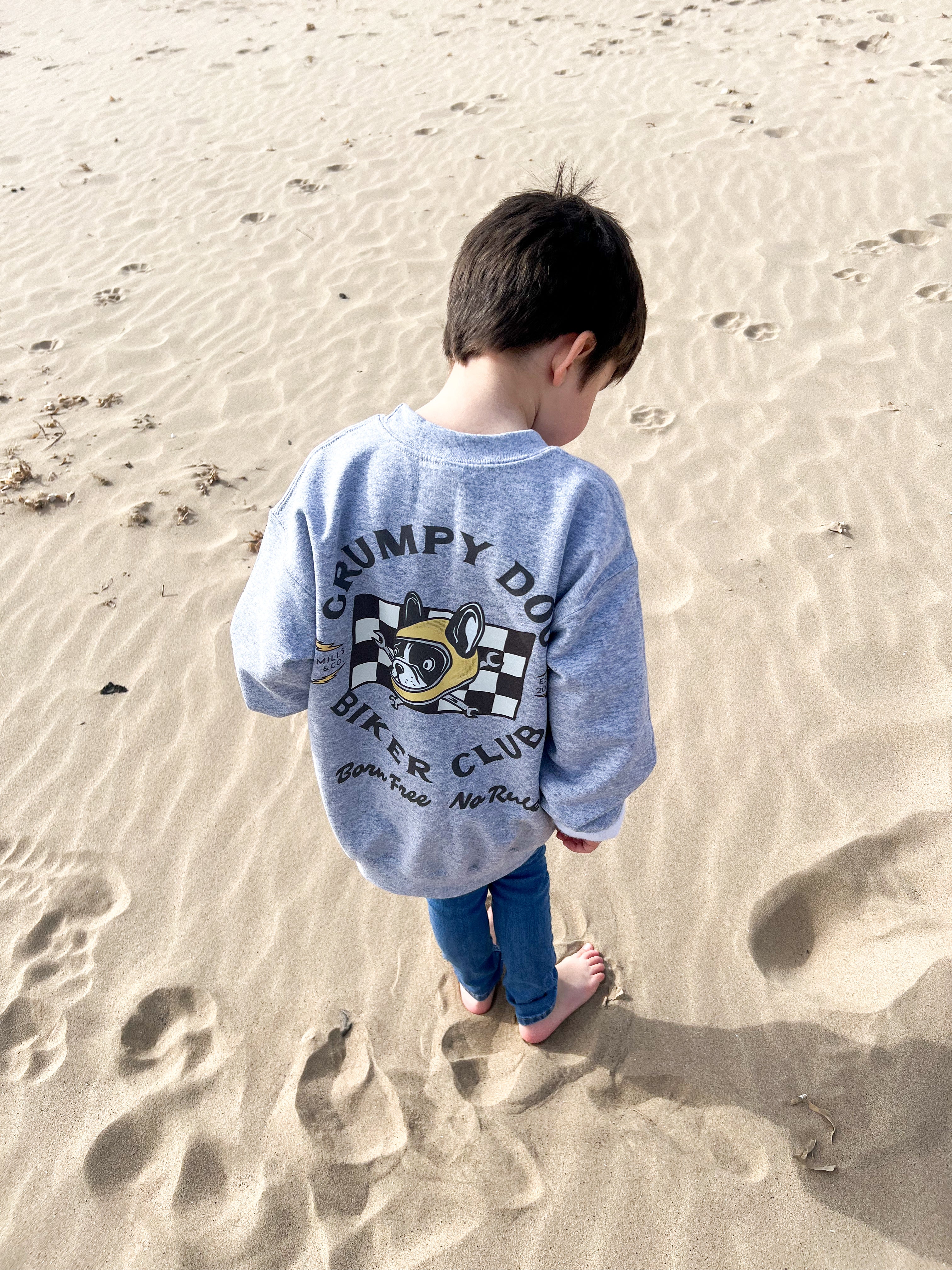 Grumpy Dog Biker Club Sweatshirt
