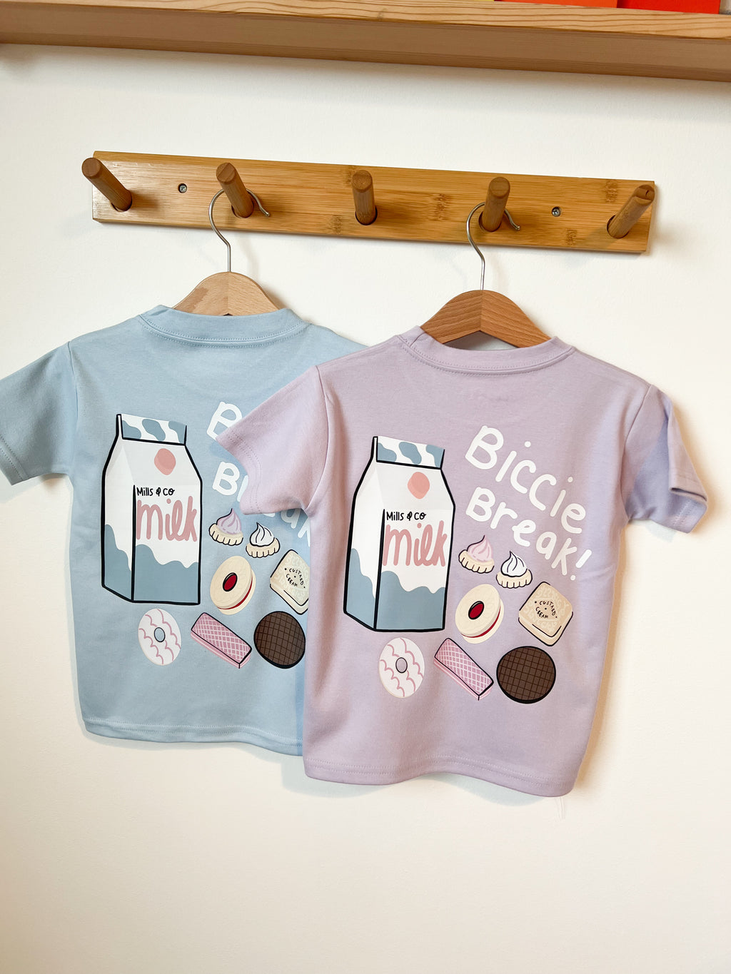 Blue Biccie Break T-Shirt